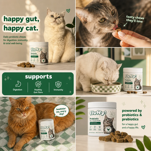 Fluffy Daily Probiotic Chews